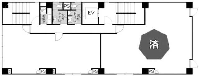 松屋ビル4F 間取り図