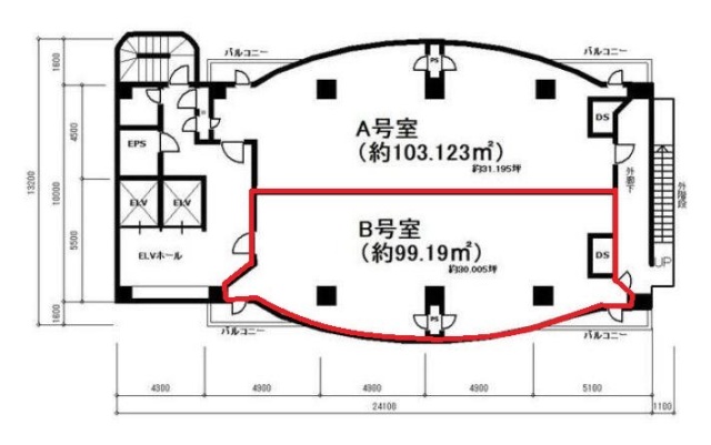 ウィステリアB 間取り図