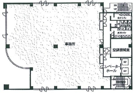 亀戸一棟貸しビル2F 間取り図