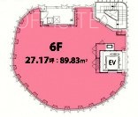 表参道Keyakiビル6F 間取り図