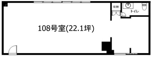 保谷陵雲閣マンション108 間取り図