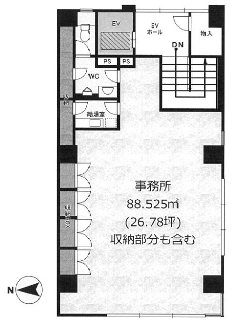 ホワイト・バールチ3F 間取り図