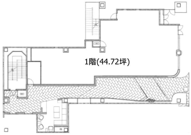 CTビル1F 間取り図