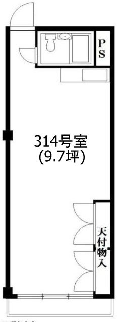 プリメーラ道玄坂314 間取り図