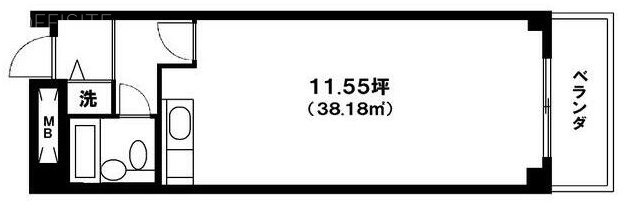 神宮前テラス202 間取り図