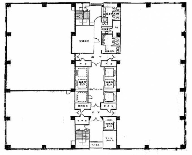 新大崎勧業(大崎ニューシティ4号館)ビル西 間取り図