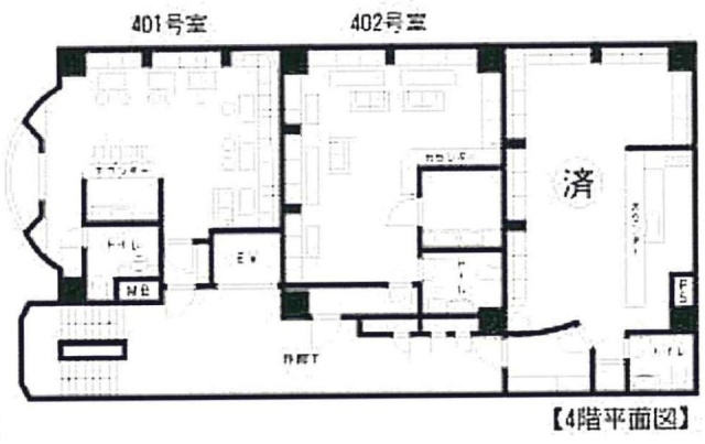 加瀬ビル136402 間取り図