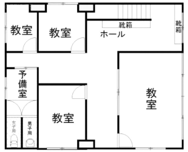 プラザピアビル3F 間取り図