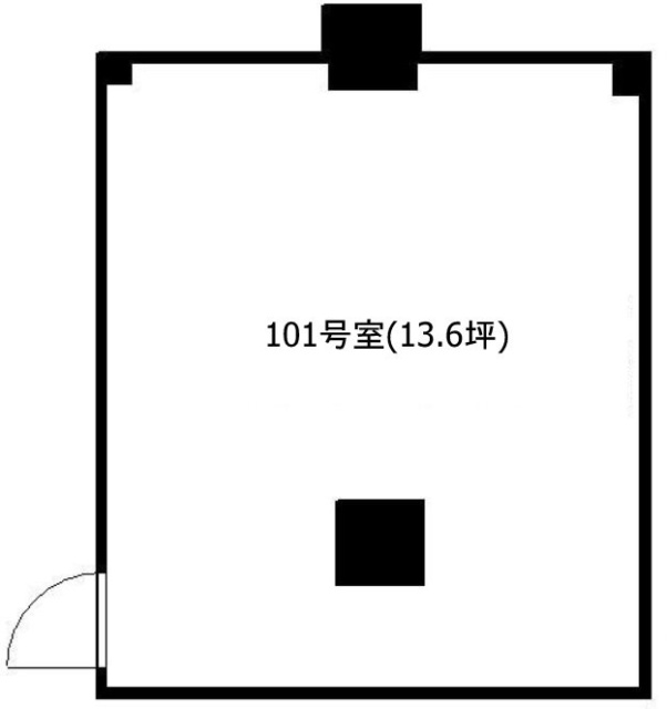 山王アーバンライフ101 間取り図