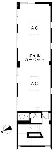 下谷2丁目ビル3F 間取り図