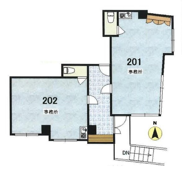 本吉ビル202 間取り図