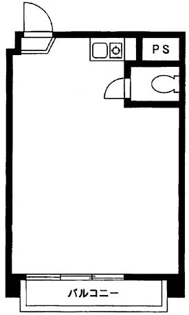 りぶ高輪205 間取り図