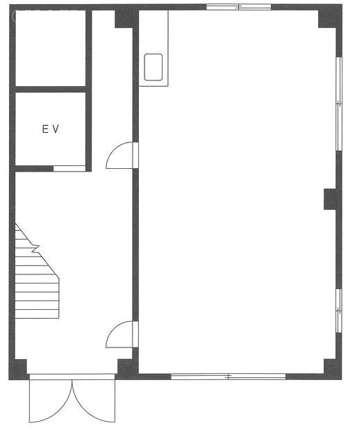 石見ビル1F 間取り図