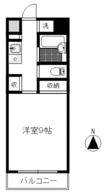 月村マンションNo27302 間取り図