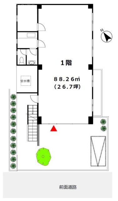 青山みゆきビル1F 間取り図