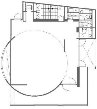 プラザF3ビル2F 間取り図