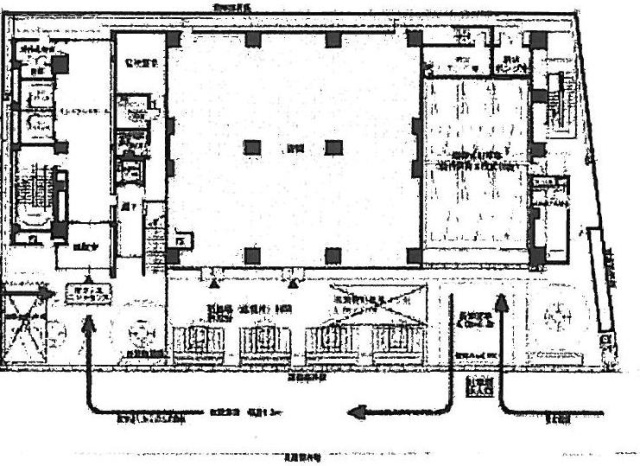 新宿スクエアビル1F 間取り図