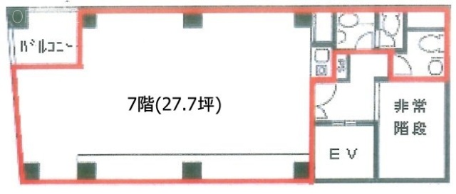 タチバナ日比谷ビル7F 間取り図