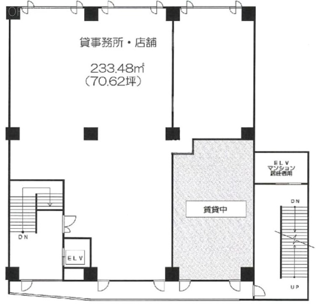 ルミエール文京伝通院2F 間取り図