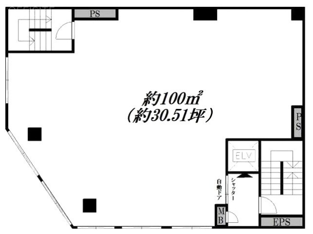 THE CENTRAL OMORI6F 間取り図