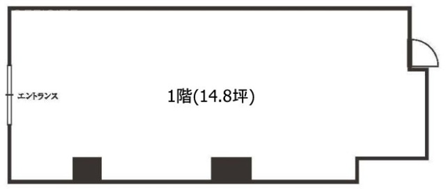 コスモリード赤羽1F 間取り図