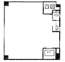 京橋白木屋ビル5F 間取り図