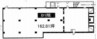パシフィックハウスビルB1F 間取り図