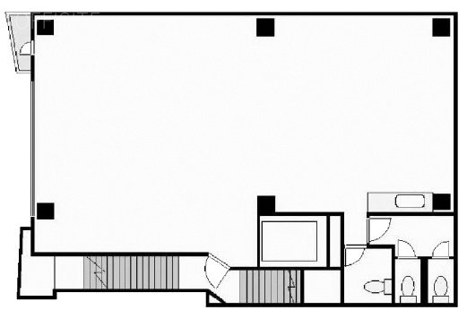 新宿日原ビル5F 間取り図