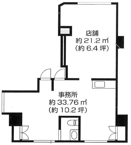 ライオンズマンション駒場1F 間取り図