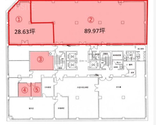 いちご大宮ビルB1F 間取り図