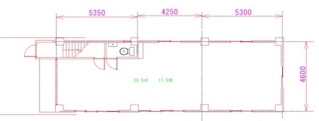 信栄ビル1F 間取り図