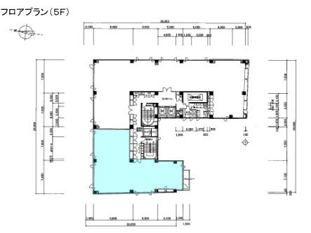 麹町鶴屋八幡ビル5F 間取り図