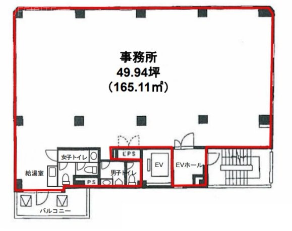 九段VIGASビル2F 間取り図