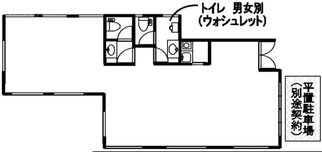 カミニートハウス1F 間取り図