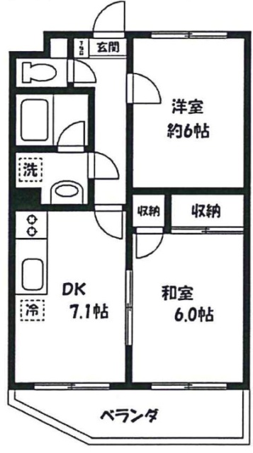 エンケビル205 間取り図