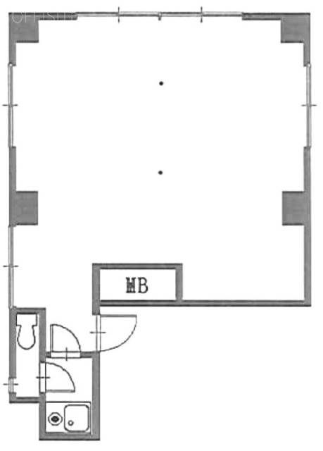 三愛ビル竹館301 間取り図