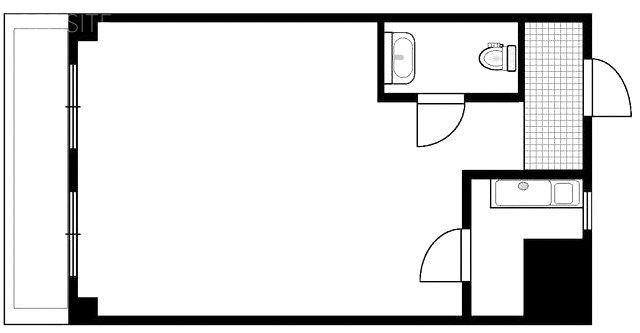 秀和青南レジデンスビル205 間取り図