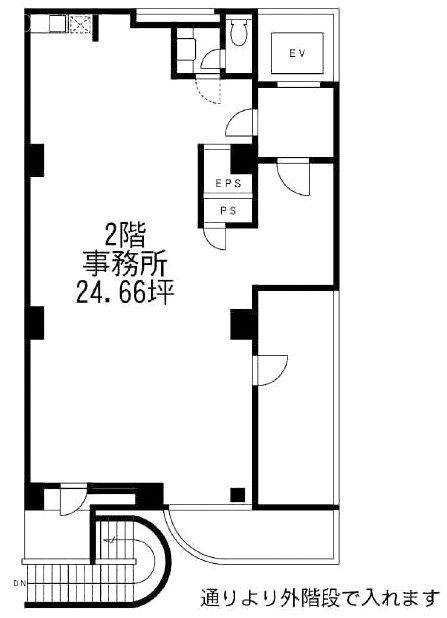 シティプラザ大久保2F 間取り図