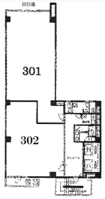 ロックフィールドビル302 間取り図