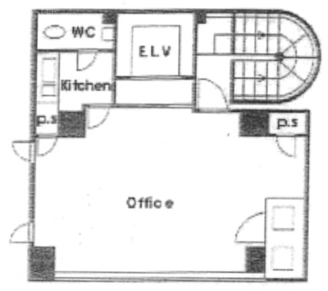 南青山MCビル6F 間取り図
