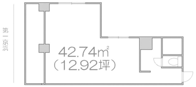 KIビル1101 間取り図