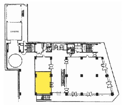 コリドースクエア銀座7丁目102 間取り図