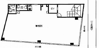 菅野ビル3F 間取り図