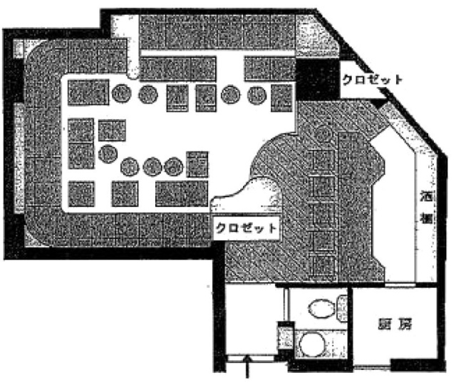 サンライズビルA 間取り図