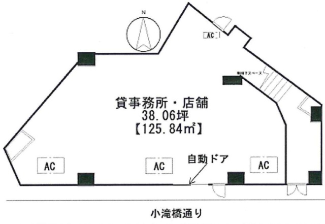 新宿ナショナルコート(竹田)ビル101 間取り図