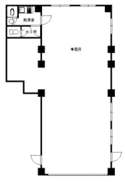 第一沢登マンション1F 間取り図