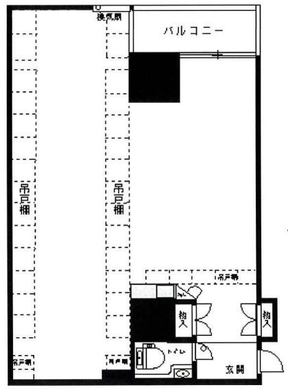 ノア道玄坂1F 間取り図