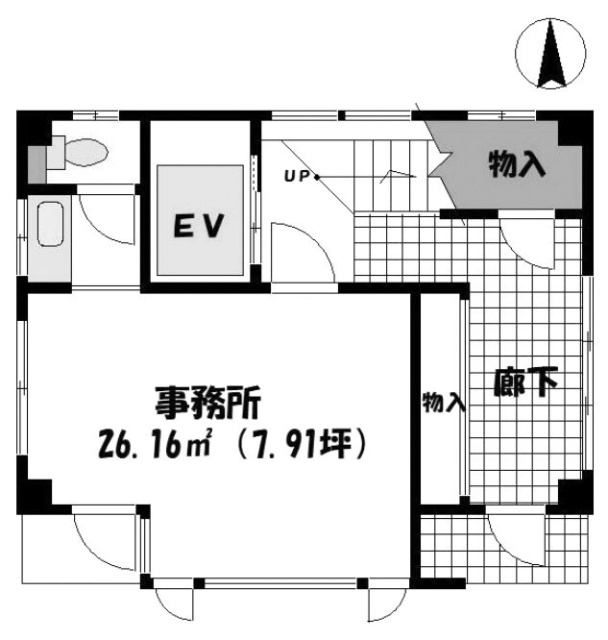 小林ビル1F 間取り図