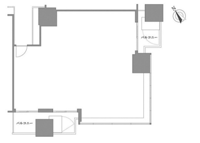 麻布台ヒルズレジデンスB414 間取り図