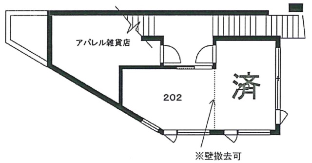 P2ビル202 間取り図